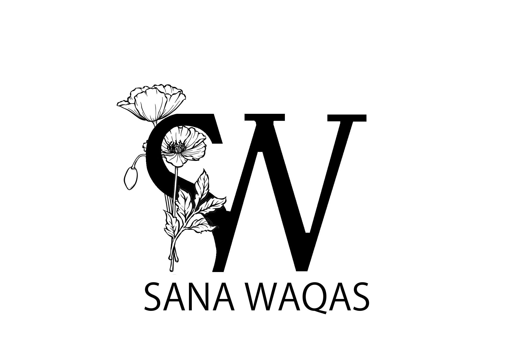 Sana Waqas Fleurs Rouges Sana Waqas
